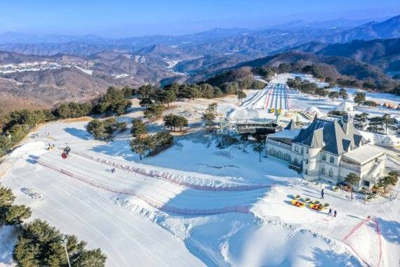스노위랜드 토네이토썰매 전경 /사진=소노호텔&리조트
