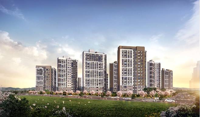 화성 태안3지구 우미린 센트포레 투시도/사진= 우미건설