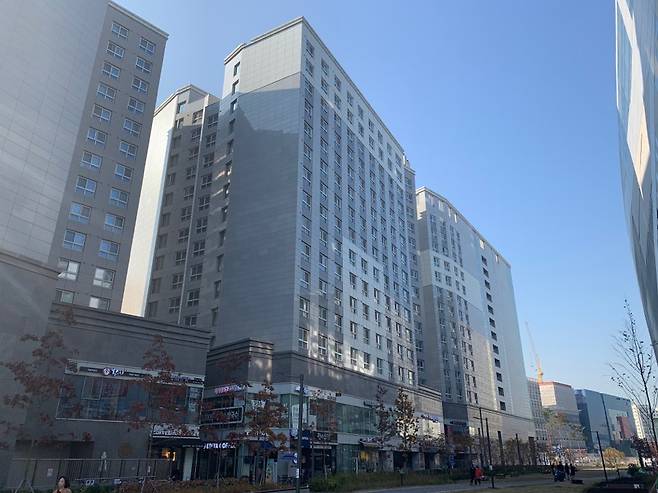 서울 강서구 마곡지구 인근 주상복합빌딩 전경. [헤럴드경제 DB]