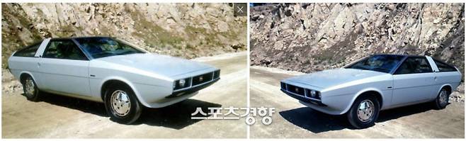 1974년작 포니쿠페 컨셉트카