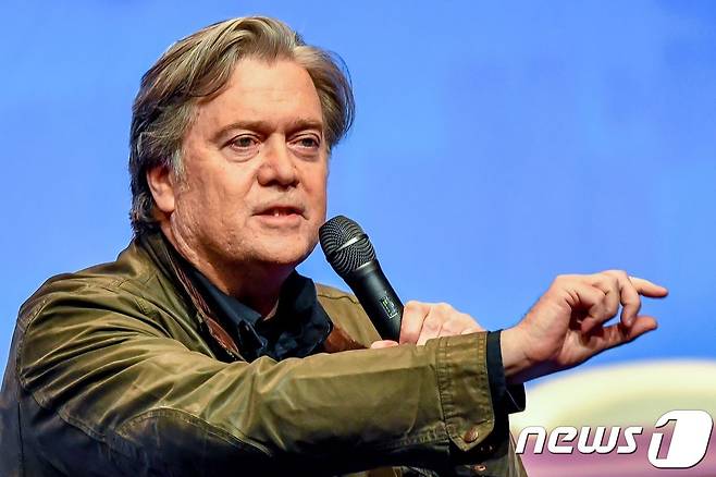 스티브 배넌 전 백악관 고문. © AFP=뉴스1 © News1 자료 사진