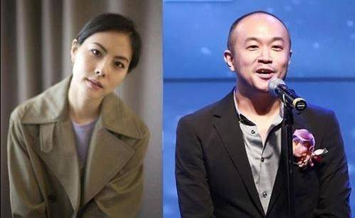 가수 박지윤(왼쪽)과 조수용 카카오 공동대표