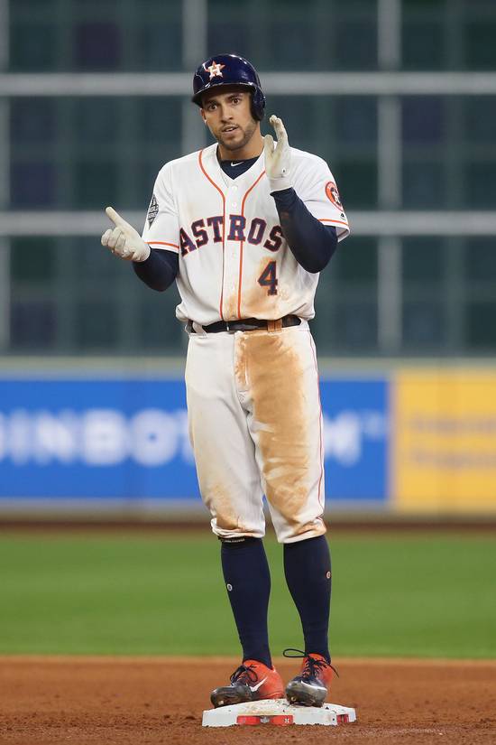 휴스턴 애스트로스에서 뛰던 외야수 조지 스프링어가 2021시즌부터 토론토 블루제이스에 합류한다. /사진=로이터