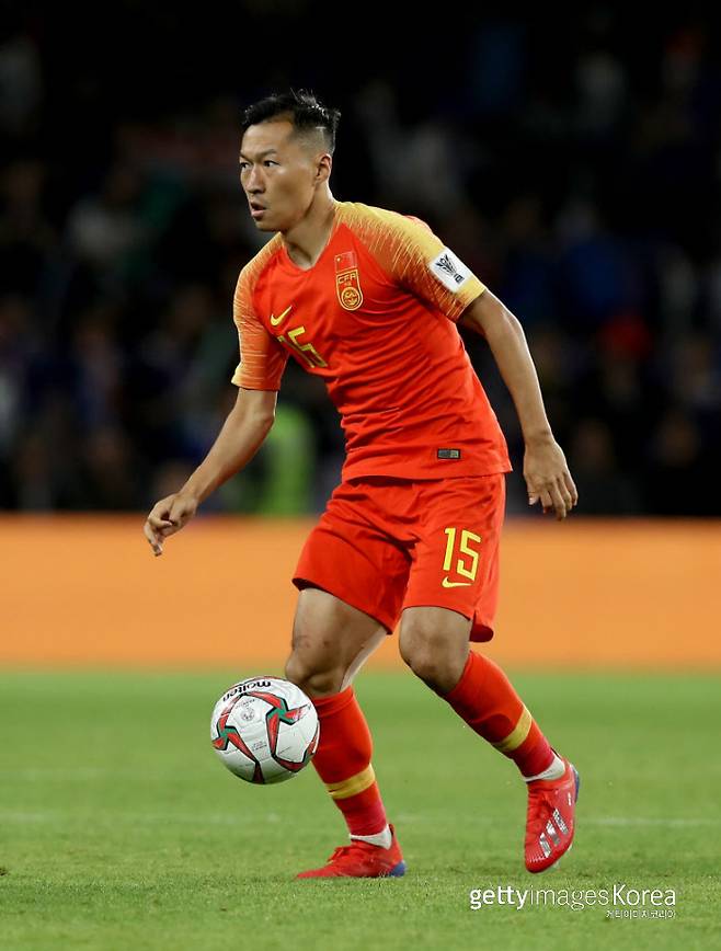 중국 축구 국가대표 우시. Getty Images코리아