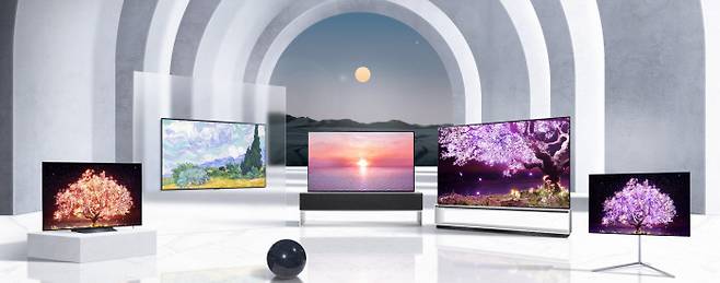 올해 LG 올레드 TV 라인업. LG전자 제공