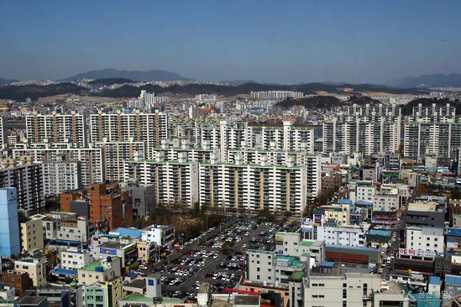 울산 남구의 한 아파트 단지. 울산시 제공