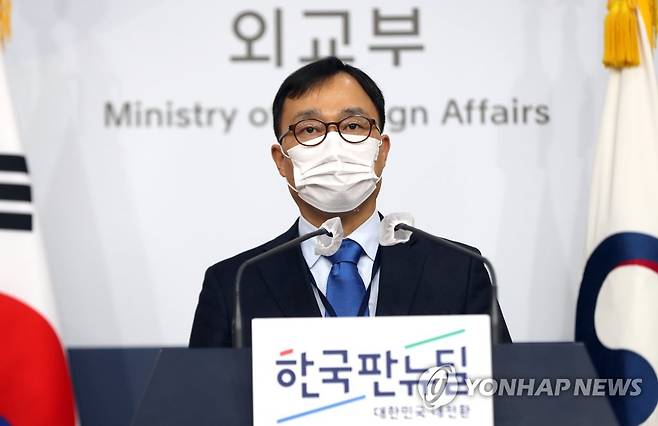 최영삼 외교부 대변인 [연합뉴스 자료사진]