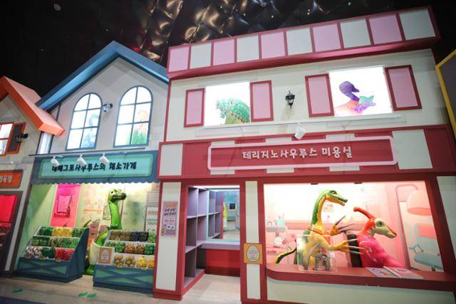 다양한 공룡 체험을 즐길 수 있는 디노빌리지. ⓒ박준규