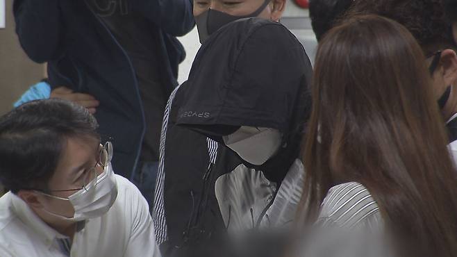 지난해 7월 구속영장심사를 위해 대구지방법원에 출석한 운동처방사 안모 씨