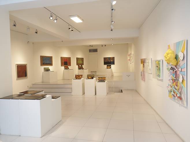 Installation view of “Modern Postmodern, Postmodern Post” (Courtesy of Jeong Kwang-bok)