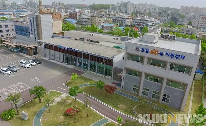 당진시보건소 전경.