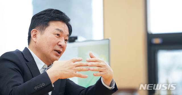 [제주=뉴시스] 원희룡 제주지사.