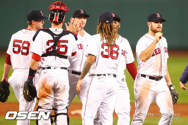 [사진] 보스턴 레드삭스 선수단. ⓒGettyimages(무단전재 및 재배포 금지)