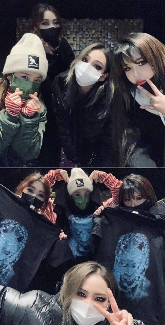 사진출처=2NE1 멤버 공식 SNS