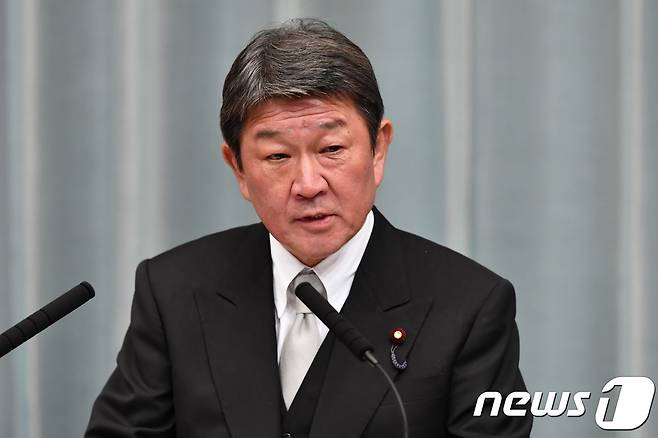 모테기 도시미쓰 일본 외무상 © AFP=뉴스1
