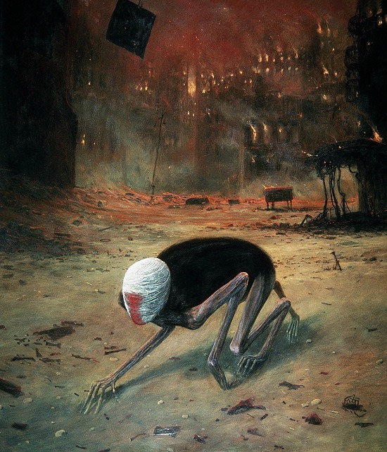 무제(1973) / Beksinski foundation