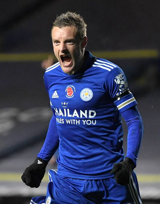 제이미 바디가 탈장 수술로 레스터 시티 전력에서 이탈한다. /사진=로이터