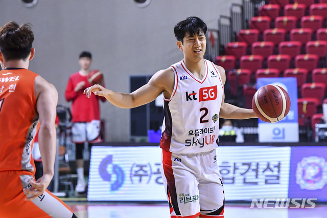 [서울=뉴시스] 부산 KT 허훈. (사진=KBL 제공)