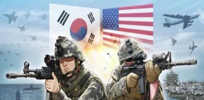 한미연합훈련. 연합뉴스