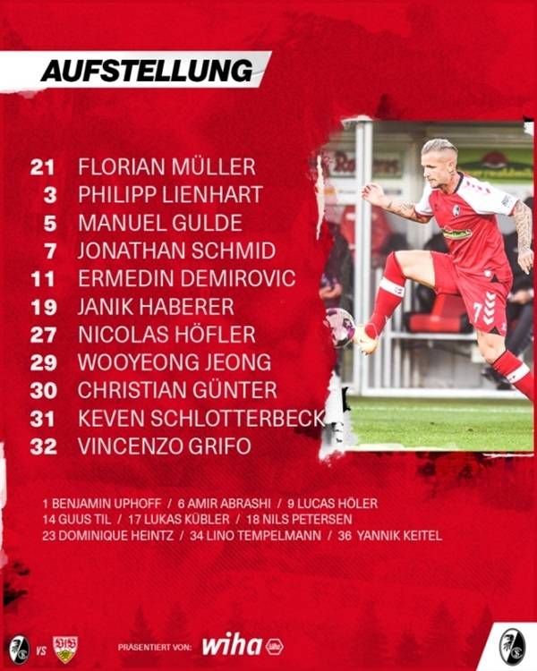 사진=프라이부르크 구단 공식 SNS 사진 캡처