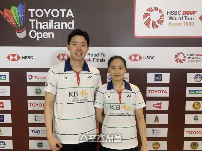 서승재(왼쪽)-채유정. 제공=대한배드민턴협회