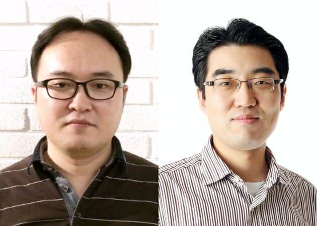 네이버스포츠플랫폼 강경진 리더(왼쪽)와 백준봉 기술리더