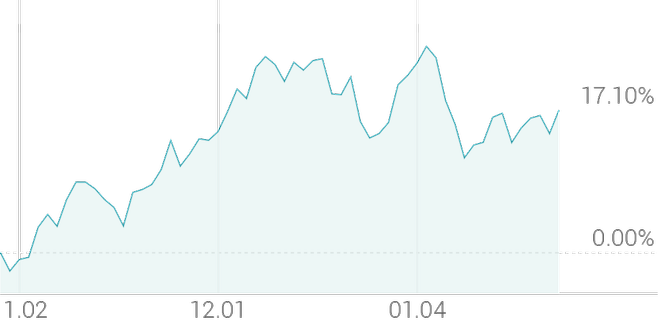 3개월 등락률 +17.10%