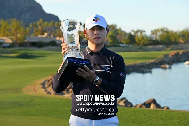▲ 김시우가 3년 8개월 만에 PGA 투어 우승을 차지했다.