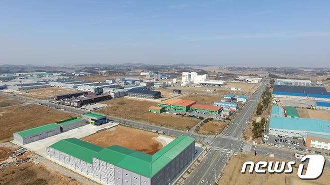 전북  김제시 백구면에 자리한 지평선산업단지. © 뉴스1