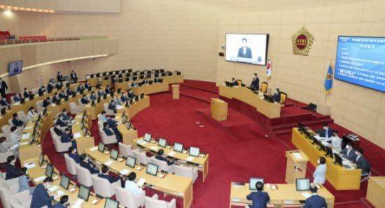 전남도의회 본회의. 사진=전남도의회 제공