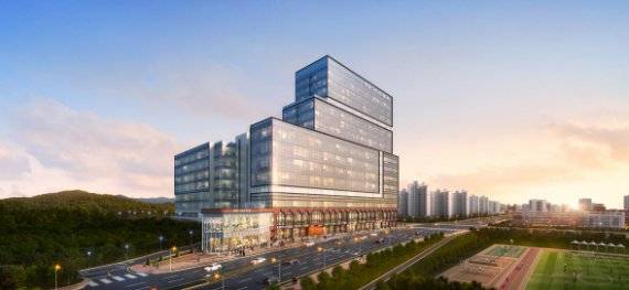 [현대 그리너리 캠퍼스 별가람역 석경투시도]