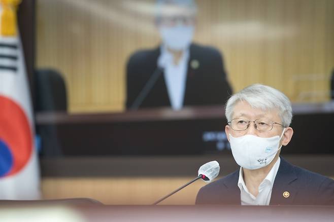 최기영 과학기술정보통신부 장관 [/사진=과기정통부]