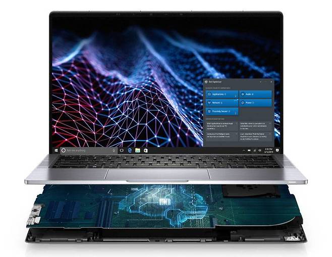 AI 기반 ‘델 옵티마이저’ 기술을 탑재한 래티튜드 9420 노트북 (출처=델 테크놀로지스)