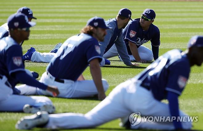 로스앤젤레스 다저스 선수단이 스프링캠프를 치르는 글렌데일 [연합뉴스 자료사진]