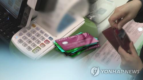 신용카드 결제 [연합뉴스 자료사진]