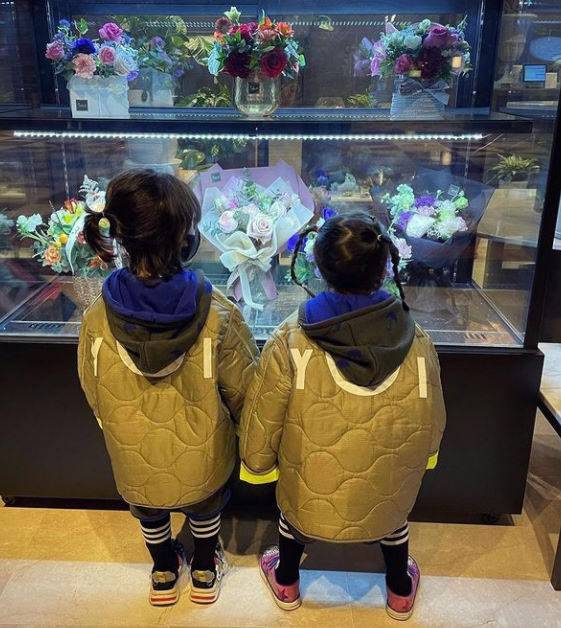 한그루 쌍둥이 남매(사진=SNS)