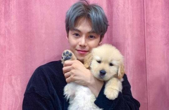 배우 박은석과 반려견 ‘몰리’ (사진=박은석 인스타그램)