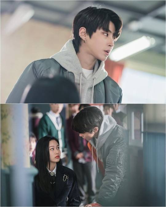 '여신강림' 황인엽의 스틸컷이 공개됐다. /사진=tvN 제공