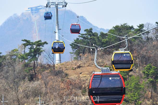 한국 관광의 별에서 선정된 '청풍호반 케이블카'