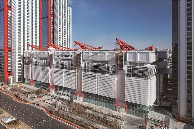 여의도 더현대 서울 외관. 현대백화점 제공