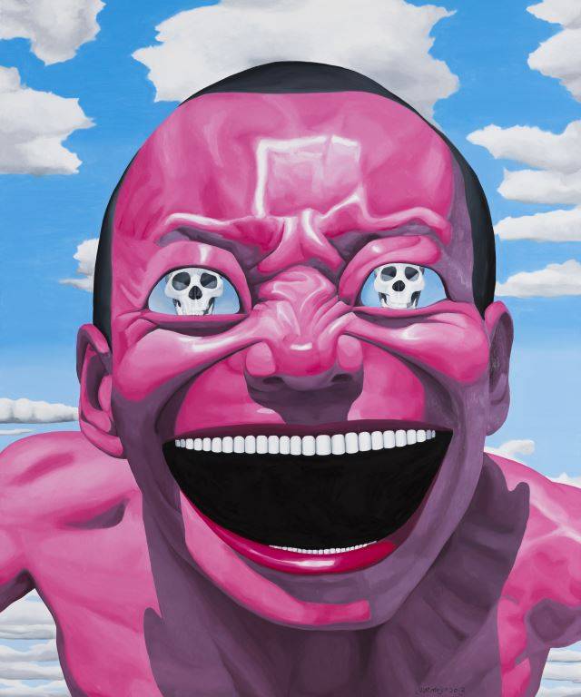 '눈속의 표현', 캔버스에 유채, 240 x 200cm, 2013년.  주최즉 제공