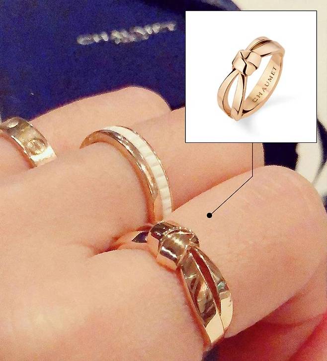 /사진=이사강 인스타그램, 쇼메(CHAUMET)