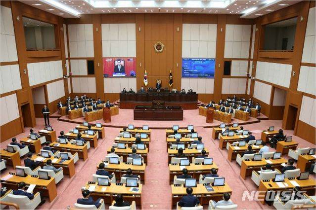 [부산=뉴시스] 부산시의회. (사진=부산시의회 제공)