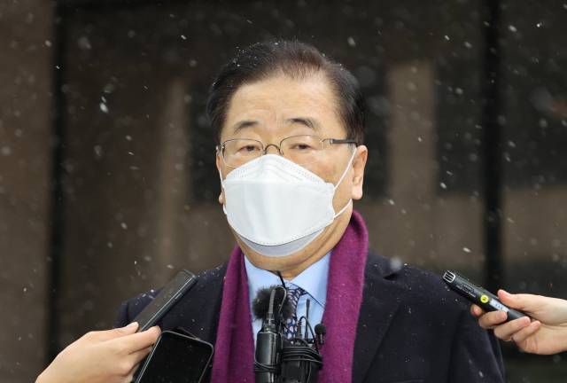 정의용 외교부 장관 후보자. /연합뉴스