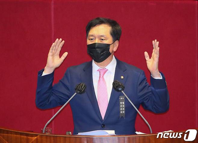 김기현 국민의힘 의원.  © News1 신웅수 기자