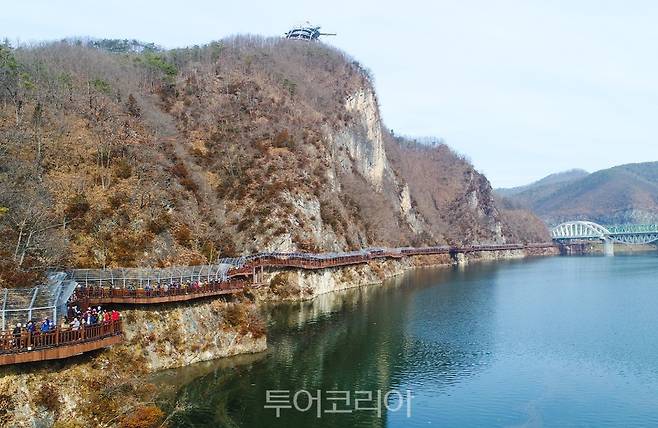 단양강 잔도/사진=단양군
