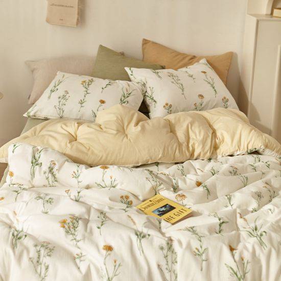 데코뷰, 친환경 솜을 사용해 만든 리사이클 차렵 이불. [사진=데코뷰]