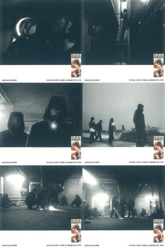 드레스(dress)X키드밀리(Kid Milli) ‘Face & Mask’ 콘셉트 포토