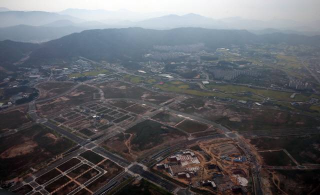 2015년도 양주 옥정신도시 항공사진/연합뉴스