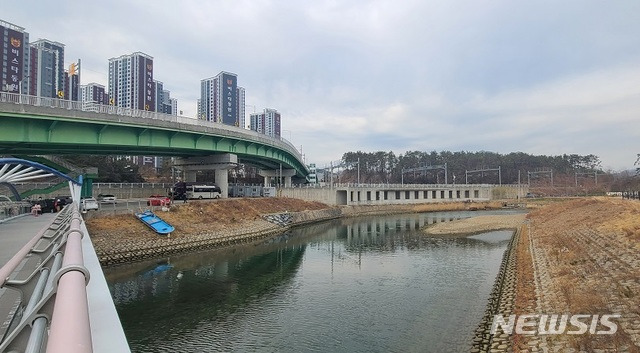 [부산=뉴시스] 부산시 기장군 일광천 전경.